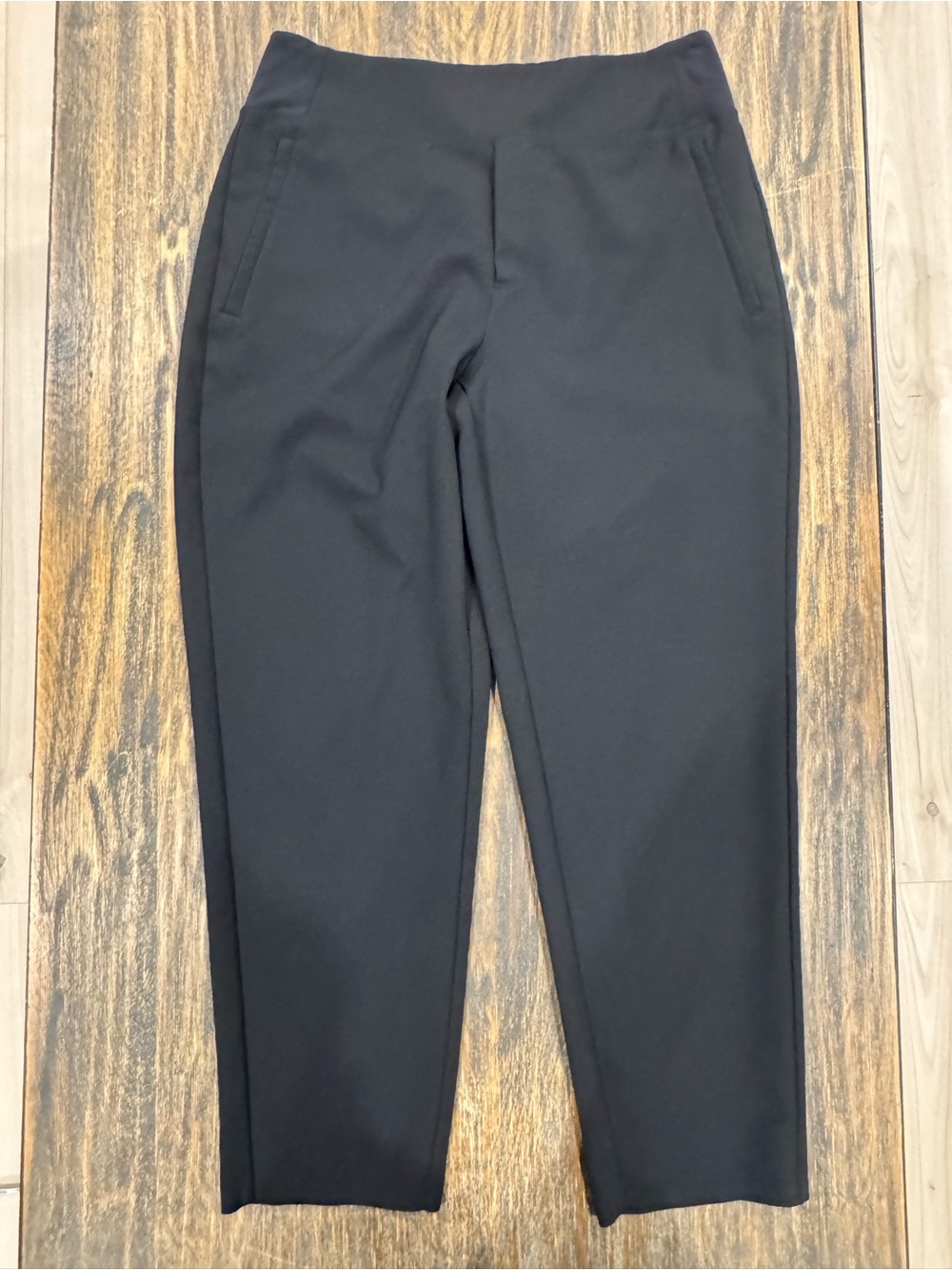 Athleta Endless High Rise Pants Black Size 10 PrimaStretch Straight Leg